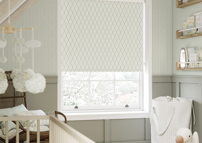 Puddle Down, Trellis Egg - Roller Blind - Image 5